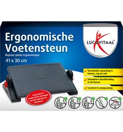 Lucovitaal Lucovitaal Ergonomische Voetensteun (1 stuk)