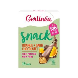 Gerlinéa Gerlinéa Snackrepen Sinaas & Pure Chocolade Smaak (372 gr)