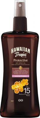Hawaiian Tropic Protective Dry Spray Oil SPF15 (200ml) 200ml