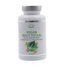 Nutrivian Nutrivian Vegan Multi Totaal (60 tabletten)