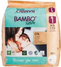 Bambo Nature Bambo Nature Luiers 1 (2-4kg) (22st)