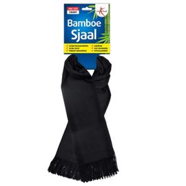Lucovitaal Lucovitaal Bamboe Sjaal Zwart (1 stuk)