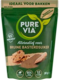 Pure Via Pure Via Alternatief voor Bruine Bastersuiker (300 gr)
