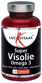 Lucovitaal Lucovitaal Super Visolie Omega 3 (120 capsules)