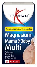 Lucovitaal Lucovitaal Magnesium Mama & Baby Multi (30 capsules)