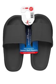 Lucovitaal Lucovitaal Orth. Badslippers 45-46 Zwart (1 paar)