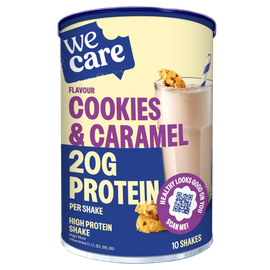 WeCare WeCare Shake cookies & caramel (340 gr)