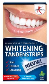Lucovitaal Lucovitaal Whitening Tandenstrips Mint (5 sets)
