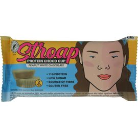 Stroap Stroap Protein Choco Cup Peanut White Chocolate (42 gr)