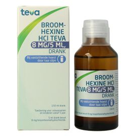 Teva Teva Broomhexine Hcl 8mg / 5ml (150 ml)