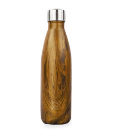 Yoko Yoko Drinkfles Wood Isotherm 500ml (1 stuk)