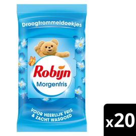 Robijn Robijn Droogtrommeldoekjes Morgenfris (20 stuks)