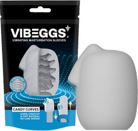 Vibeggs Vibeggs Candy Curves Vibrerende Masturbatie Sleeve (1 stuk)