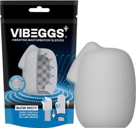 Vibeggs Vibeggs Blow Misty Vibrerende Masturbatie Sleeve (1 stuk)