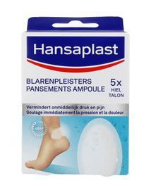 Hansaplast Hansaplast Blaarpleister Groot (5 stuks)