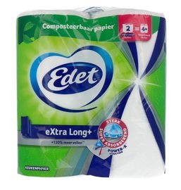Edet Edet Keukenpapier Extra Long (2 stuks)