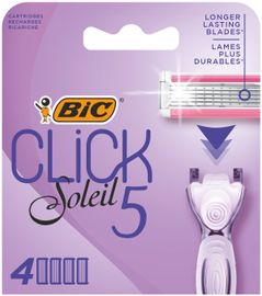 Bic Bic Mesjes Soleil Click 5 (4 stuks)