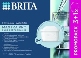 Brita Brita Waterfilterpatroon Maxtra Pro Pure Performance 3+1 (4 stuks)
