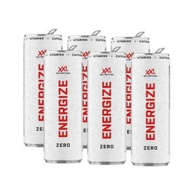 XXL Nutrition XXL Nutrition Energize! Energy Drink - White - Zero (6 X 330 ml)