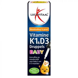 Lucovitaal Lucovitaal K1 & D3 Vitamine Druppels Baby (14,5 ml)