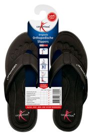 Lucovitaal Lucovitaal Slipper Orthopedisch 41-42 Zwart Hanger (1 paar)