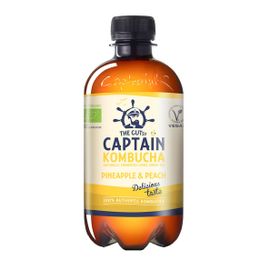 Captain Kombucha The Gutsy Captain Kombucha Peach BIO (400 ml)
