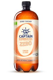 Captain Kombucha The Gutsy Captain Kombucha Zero Ginger Lemon BIO (1000 ml)