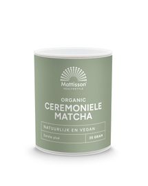 Mattisson Mattisson Organic Ceremoniële Matcha Poeder (35 gr)