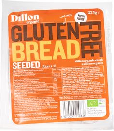 Dillon Organic Dillon Organic Glutenvrij brood pitten en zaden (275 gr)