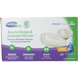 Carebag Carebag Carebag Pro Bedpanliner&Commo (20 stuks)