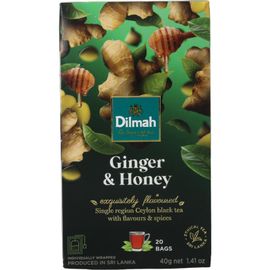 Dilmah Dilmah Ginger & Honey Fun Tea (20 zakjes)