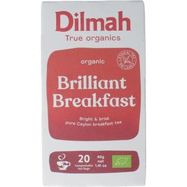 Dilmah Dilmah Brilliant Breakfast Tea Bio (20 zakjes)
