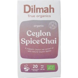 Dilmah Dilmah Ceylon Spice Chai Tea Bio (20 zakjes)