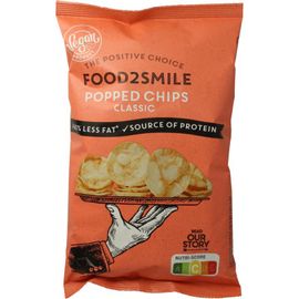 Food2Smile Food2Smile Popped Chips Classic (90 gr)