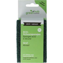 Greenhub Greenhub Schuursponsjes Grof Eco (2 stuks)