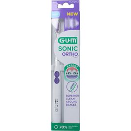 GUM GUM Sonic Ortho Batterij Tandenborstel (1 stuk)