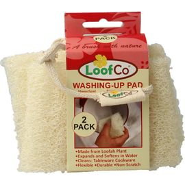 Loofco Loofco Afwas Spons Loofah Bio (2 stuks)