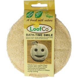 Loofco Loofco Douche En Bad Spons Smiley Bio (1 stuk)
