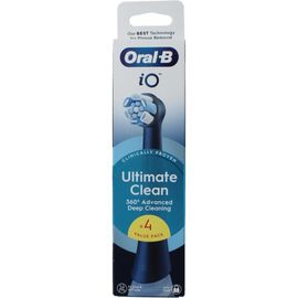 Oral B Oral B Opzetborstels Ultimate Clean Black (4 stuks)