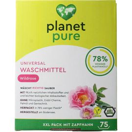 Planet Pure Planet Pure Wasmiddel Vloeibaar Universeel Wild Rose (3000 ml)