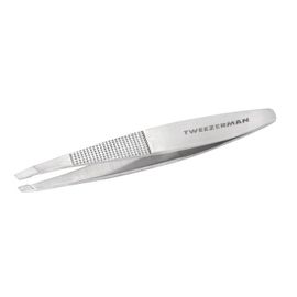 Tweezerman Tweezerman Slant Tweezer No Slip With Grip (1 stuk)