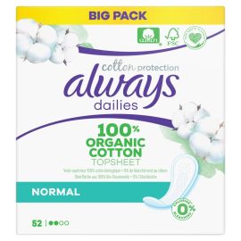 Always Always Dailies Inleg Cotton Protection Normal (52 stuks)