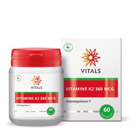 Vitals Vitals Vitamine K2 360Mcg (60 capsules)