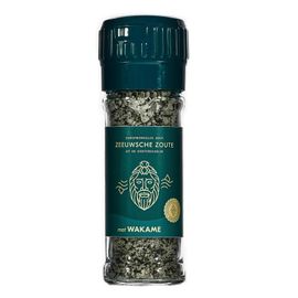 Zeeuwsche Zoute Zeeuwsche Zoute Zout Met Wakame Glazen Pot Bio (100 gr)