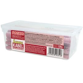 Suntjens Suntjens Zure Kabel met Rode Vruchtensmaak (320 gr)