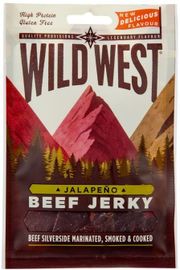 Wild West Beef Wild West Beef Wild West Beef Jerky Jalapeno (25 gr)