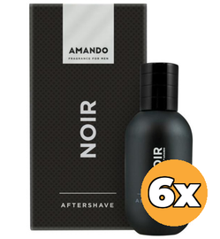Amando 6x Amando Noir Aftershave (50 ml)