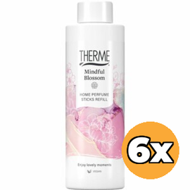 Therme 6x Therme Mindful Blossom Refill Home Perfume Sticks (150 ml)