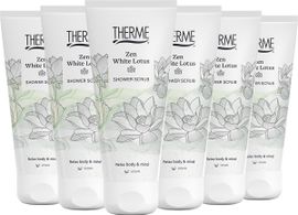 Therme 6x Therme Zen White lotus shower scrub (200 ml)