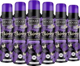 Vogue Women 6x Vogue Women Women charming deodorant (150 ml)